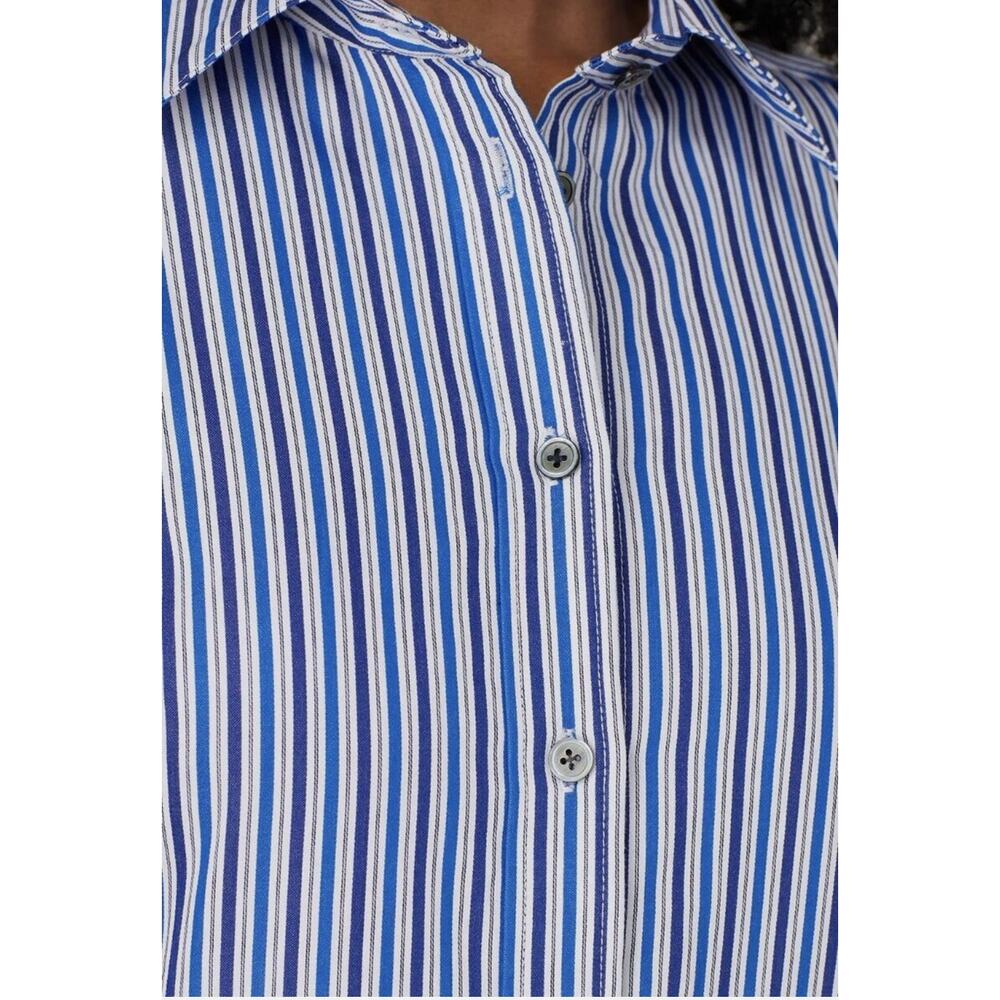 Derek Lam Collective, Striped Button Down Dress, … - image 4